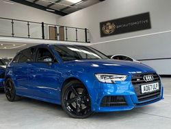Blue Used 2017 Audi S3 Black Edition Hatchback | £18,495 (Fair price)