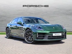 Oak green metallic neo Used 2024 Porsche Panamera 4 Sedan | £96,991 (Expensive)