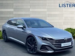 Pyrite silver Used 2021 VW Arteon R-line Estate | £22,490 (Fair price)