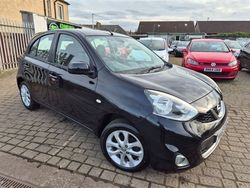 Black Used 2013 Nissan Micra Acenta Hatchback | £3,995 (Fair price)