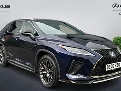Blue Used 2020 Lexus RX450h Sport Line SUV | £31,994 (A bit pricey)