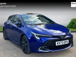 Blue Used 2023 Toyota Corolla Hatchback | £23,390 (A bit pricey)