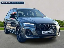Grey Used 2024 Audi Q7 Black Edition SUV | £56,347 (Fair price)