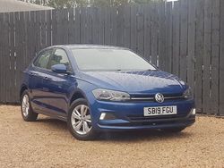 Blue Used 2019 VW Polo SE Hatchback | £13,998 (Fair price)