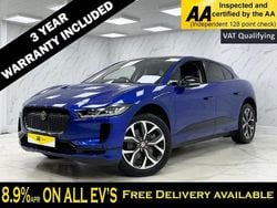 Blue Used 2021 Jaguar I-Pace SUV | £20,495 (Fair price)