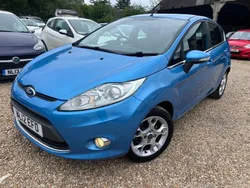Blue Used 2012 Ford Fiesta Zetec Hatchback | £4,499 (Fair price)