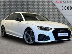 White Used 2021 Audi A4 Black Edition Sedan | £20,000 (Fair price)