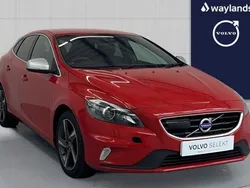 Red Used 2015 Volvo V40 R-Design Estate | £8,301 (Fair price)