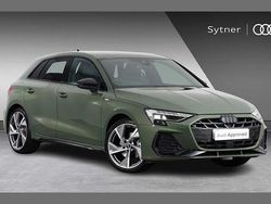 Green New 2025 Audi A3 Black Edition Hatchback | £35,000 (Expensive)