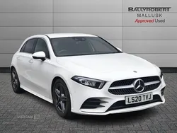 White Used 2020 Mercedes A220 AMG Line Premium Hatchback | £19,895 (Fair price)