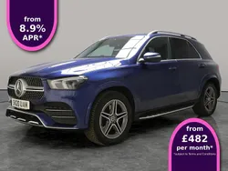 Blue Used 2020 Mercedes GLE300 AMG line SUV | £31,400 (Fair price)