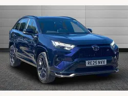 Blue New 2025 Toyota RAV4 Hybrid Sport SUV | £46,995 (Super price)