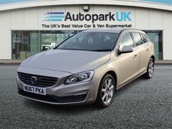 Gold Used 2017 Volvo V60 SE Estate | £10,495 (Fair price)
