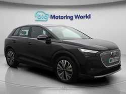 Black Used 2022 Audi Q4 e-tron Sport SUV | £25,000