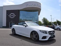 White Used 2018 Mercedes E220 AMG Line Premium Cabriolet | £18,590 (Fair price)