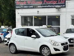 White Used 2014 Suzuki Splash SZ3 Hatchback | £2,375 (Fair price)