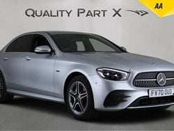 Silver Used 2020 Mercedes E300 AMG line Sedan | £23,245 (Fair price)