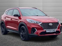 Red Used 2019 Hyundai Tucson N Line SUV | £18,691 (Fair price)