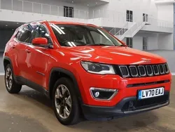Red Used 2020 Jeep Compass Limited SUV | £12,990 (Fair price)