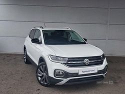 White Used 2019 VW T-Cross Edition SUV | £15,750 (Fair price)