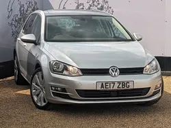 Silver Used 2017 VW Golf VII GT Hatchback | £12,295 (Fair price)