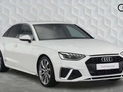 White Used 2022 Audi A4 S-Line Sedan | £23,920 (Fair price)