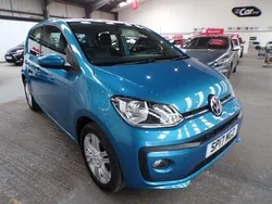 Blue Used 2017 VW up! high up! Hatchback | £8,485 (Fair price)