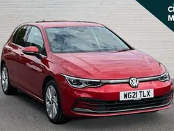 Red Used 2021 VW Golf VIII Style Hatchback | £18,536 (Fair price)