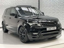 Black Used 2017 Land Rover Range Rover Sport HSE Dynamic SUV | £19,700 (Good price)