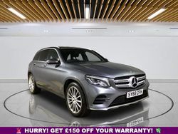 Grey Used 2018 Mercedes GLC250 AMG line SUV | £15,949 (Fair price)