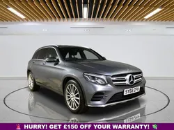 Grey Used 2018 Mercedes GLC250 AMG line SUV | £15,949 (Fair price)
