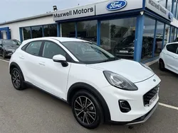 Frozen white Used 2024 Ford Puma Titanium Hatchback | £17,750 (Good price)