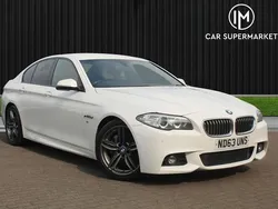 White Used 2014 BMW 525 M Sport Sedan | £6,885 (Fair price)