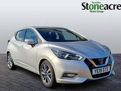 Silver Used 2019 Nissan Micra Acenta Hatchback | £8,250 (Fair price)