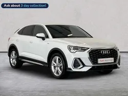 White Used 2024 Audi Q3 S-Line SUV | £33,896 (Fair price)