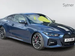 Blue Used 2021 BMW 420 M Sport Coupe | £26,000 (Fair price)
