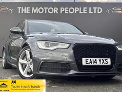 Grey Used 2014 Audi A6 Black Edition Estate | £11,995 (Expensive)