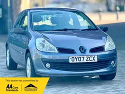 Blue Used 2007 Renault Clio II Expression Hatchback | £1,495 (Expensive)