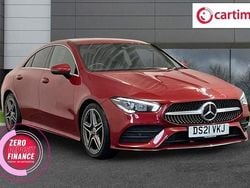 Red Used 2021 Mercedes CLA180 AMG line Sedan | £19,325 (Good price)