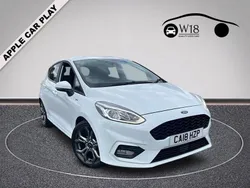 White Used 2018 Ford Fiesta ST-Line Hatchback | £8,950 (Fair price)