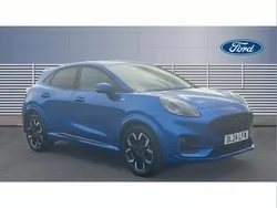 Blue Used 2024 Ford Puma ST-Line X SUV | £18,591 (Fair price)
