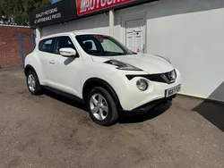 White Used 2017 Nissan Juke Visia SUV | £5,495 (Good price)