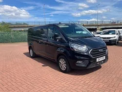 Black Used 2021 Ford Transit Custom Limited Van | £13,080 (Fair price)