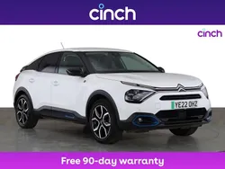 White Used 2022 Citroën e-C4 Shine Hatchback | £12,199 (Fair price)