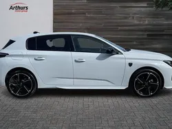 White Used 2023 Peugeot e-308 GT Hatchback | £26,450 (Fair price)