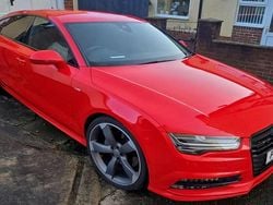 Red Used 2017 Audi A7 Sportback Black Edition Hatchback | £17,699 (Good price)