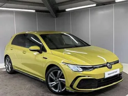 Yellow Used 2020 VW Golf VIII R-line Hatchback | £17,995 (Fair price)