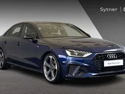 Blue Used 2019 Audi A4 Black Edition Sedan | £18,250 (Fair price)