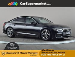 Black Used 2019 Audi A6 S-Line Sedan | £19,897 (Fair price)