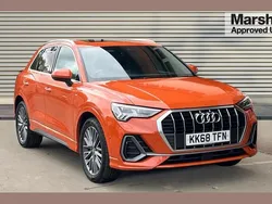 Orange Used 2019 Audi Q3 S-Line SUV | £22,990 (Good price)